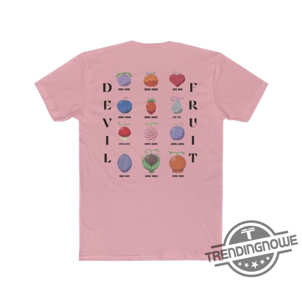 One Piece Shirt Devil Fruit Shirt Anime Shirt Straw Crew Shirt trendingnowe.com 2