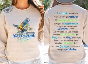 Jimmy Buffett Memorial Parrothead For Life Shirt Jimmy Buffett Rip Sweatshirt For Margaritaville Parrotheads Hoodie Tshirt Jimmy Buffett Fan Shirt giftyzy.com 2