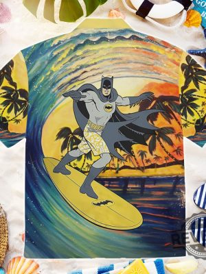 Batman Surfing Hawaiian All Over Print Shirt Batman Workout Shirt Batman Shirt Women Batman Begins Batman Tshirt Batman Long Sleeve Shirt Shirt revetee.com 2