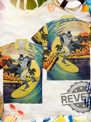 Batman Surfing Hawaiian All Over Print Shirt Batman Workout Shirt Batman Shirt Women Batman Begins Batman Tshirt Batman Long Sleeve Shirt Shirt revetee.com 4