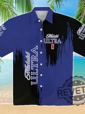 Michelob Ultra Blue 3D Hawaiian Shirt Michelob Ultra Minis Shirt Mini Michelob Ultra 8Oz Michelob Ultra Halloween Costume Michelob Ultra Mini Unique revetee.com 3