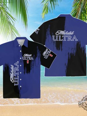 Michelob Ultra Blue 3D Hawaiian Shirt Michelob Ultra Minis Shirt Mini Michelob Ultra 8Oz Michelob Ultra Halloween Costume Michelob Ultra Mini Unique revetee.com 5