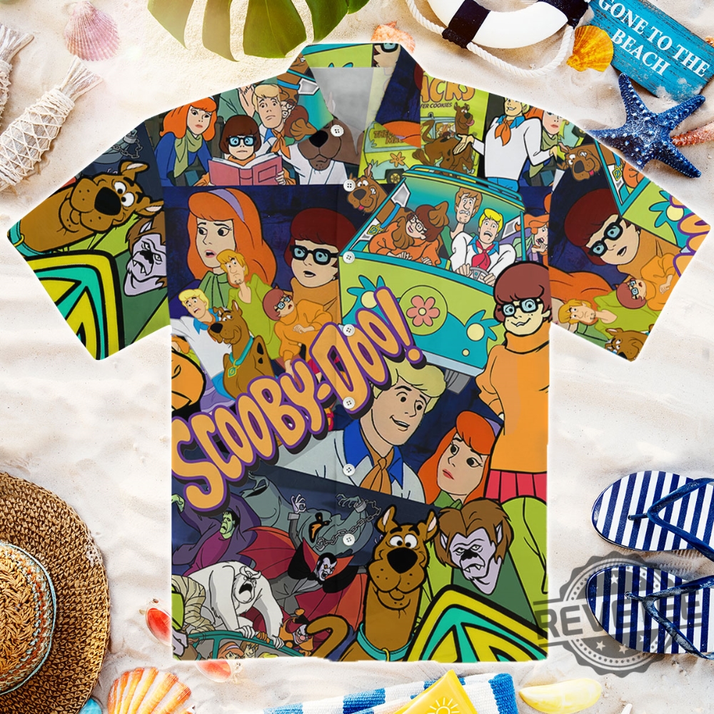 Scooby Doo Hawaiian Shirt Aloha Shirt Scooby Doo Hawaiian Shirt Scooby Doo Characters Shirt Scooby Doo Wrestlemania Scooby Doo Frankencreepy Unique