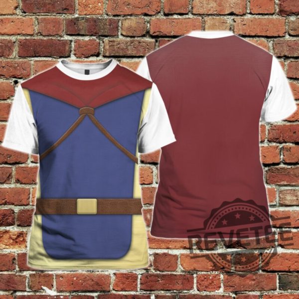 Prince Florian Snow White Costume Shirt Prince Florian Mario Shirt Disney Pulls Snow White Shirt Mario Wonder Super Mario Wonder Prince Haru Mario Unique revetee.com 4