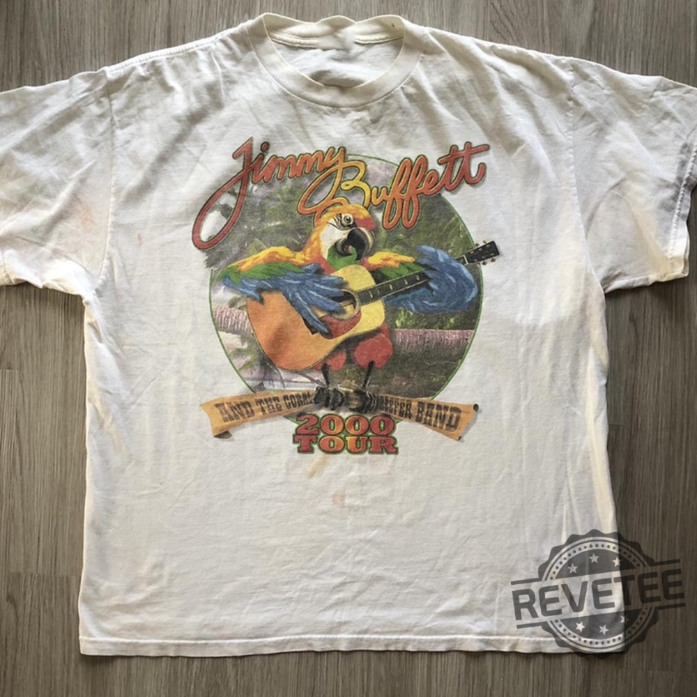 Vintage 70S Jimmy Buffett 2000 Tour Shirt Jimmy Buffett Tour Shirt ...