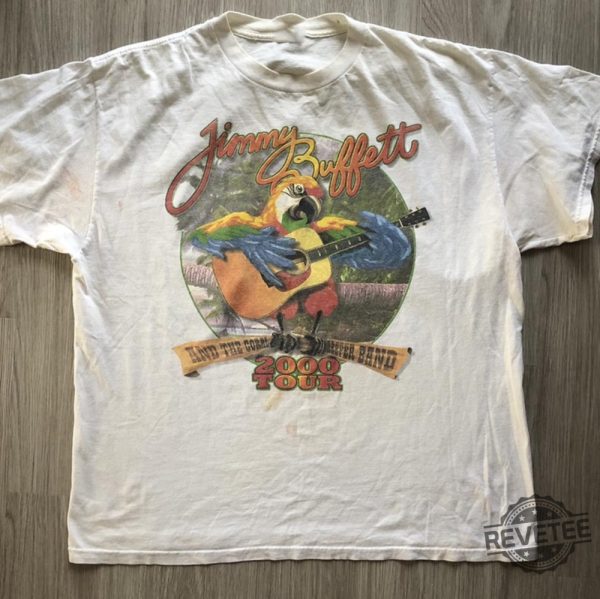 Vintage 70S Jimmy Buffett 2000 Tour Shirt Jimmy Buffett Tour Shirt Jimmy Buffett Gift Shirt Jimmy Buffett Merch Jimmy Buffett Fan Shirt Alan Jackson Tribute To Jimmy Buffett revetee.com 2