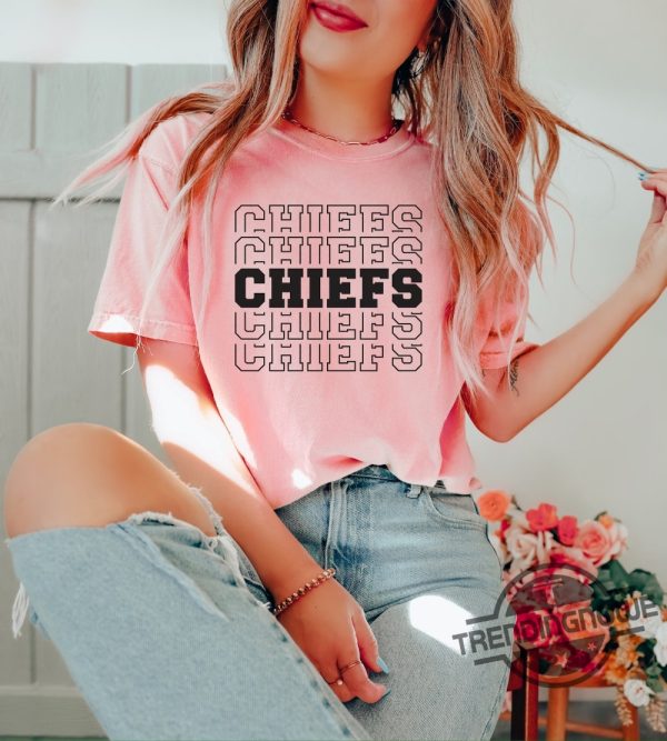 Chiefs Shirt KC Chiefs Heart Love Shirt Chiefs T Shirt Love Heart Chiefs T Shirt trendingnowe.com 2