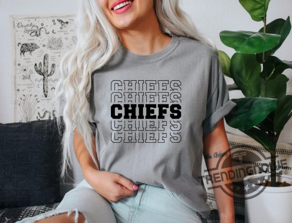Chiefs Shirt KC Chiefs Heart Love Shirt Chiefs T Shirt Love Heart Chiefs T Shirt trendingnowe.com 3