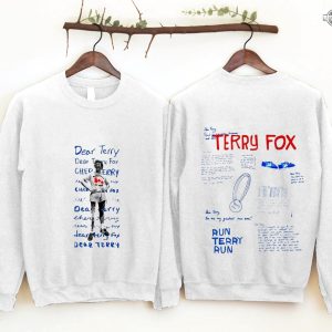 terry fox tshirt sweatshirt hoodie double sided vintage terry fox t shirt canada designed by ryan reynolds terry fox shirts terry fox run 2023 marathon of hope shirt laughinks.com 1