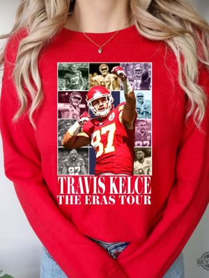 Travis Kelce The Eras Tour Shirt Travis Kelce Shirt Travis Kelce Sweatshirt Travis Kelce Hoodie Travis Kelce Football Shirt Travis Kelce Knee Shirt Kansas City Chiefs Shirt Unique revetee.com 7