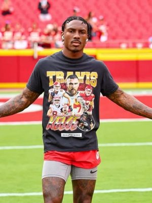 Travis Kelce Shirt Travis Kelce Vintage 90S Bootleg Style Rap Tee Tk 87 Dreams Tshirt Kansas Football Player Shirt Sweatshirt Travis Kelce Knee Shirt Kansas City Chiefs Shirt Unique revetee.com 3