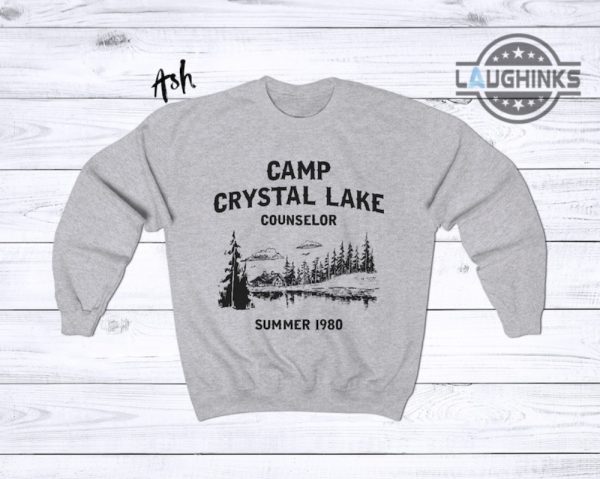 camp crystal lake counselor shirt sweatshirt hoodie jason friday the 13th movie summer camp shirts camp crystal lake t shirt friday the 13th jason voorhees costume laughinks.com 1