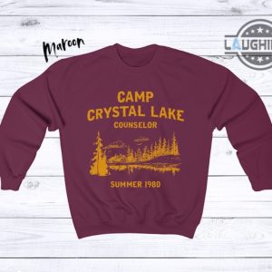 camp crystal lake counselor shirt sweatshirt hoodie jason friday the 13th movie summer camp shirts camp crystal lake t shirt friday the 13th jason voorhees costume laughinks.com 3