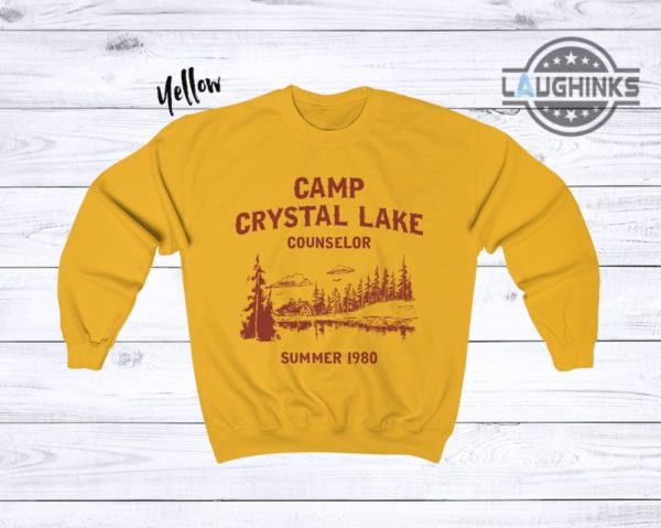 camp crystal lake counselor shirt sweatshirt hoodie jason friday the 13th movie summer camp shirts camp crystal lake t shirt friday the 13th jason voorhees costume laughinks.com 5