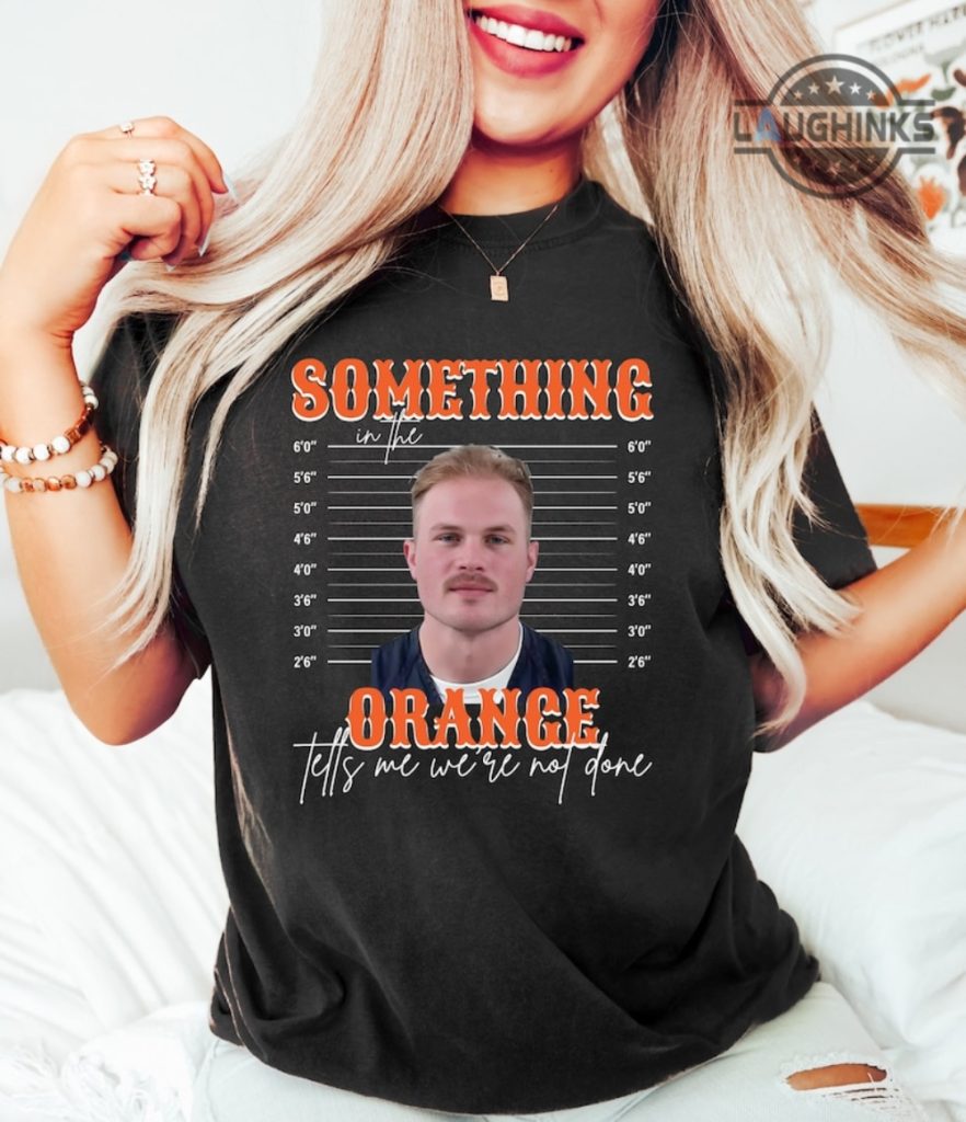 Zach Bryan Mugshot Shirt Sweatshirt Hoodie Something In The Orange Tell ...