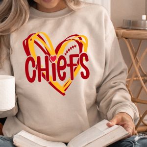 Kansas City Chiefs Red Glitter Heart For Fan T Shirt Hoodie Sweatshirt Mug  Tshirt Hoodie Sweater