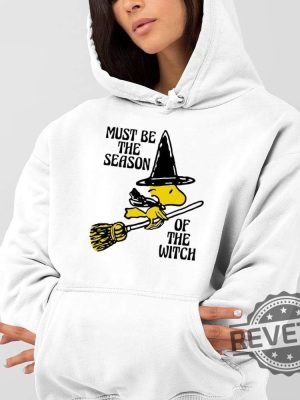 Must Be The Season Of The Witch Shirt Snoopy Christmas Shirt Snoopy And Woodstock Snoopy Fall Crewneck Happy September Snoopy Snoopy Crewneck Snoopy Fall Sweatshirt revetee.com 2