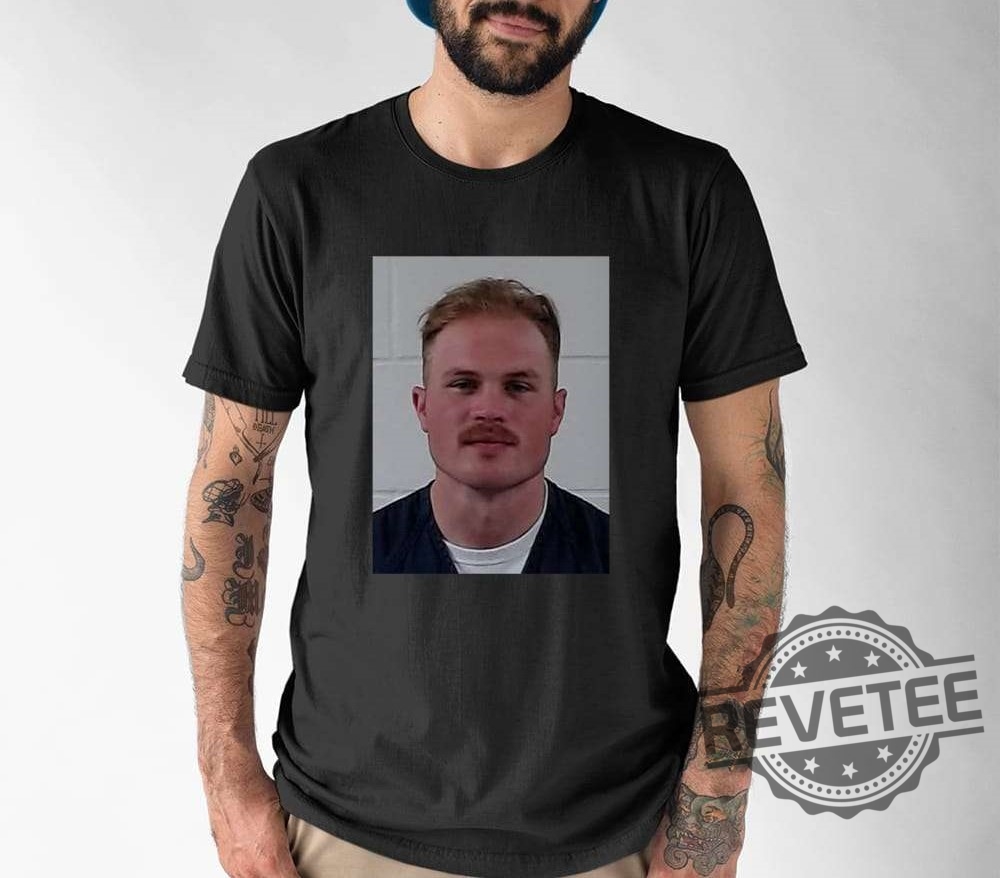 Zach Bryan Mugshot Shirt Zach Bryan Mugshot Tshirt Zach Lane Bryan Mugshot Zach Bruan Mugshot Shirt Unique