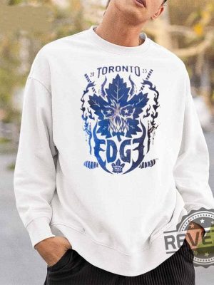 Toronto Maple Leafs X Edge Collaboration 2023 Shirt New revetee.com 2