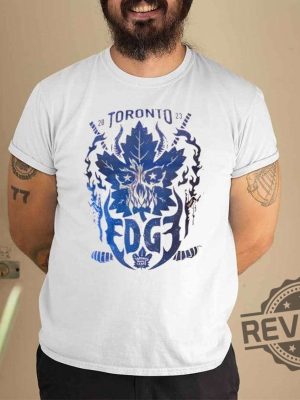 Toronto Maple Leafs X Edge Collaboration 2023 Shirt New revetee.com 4