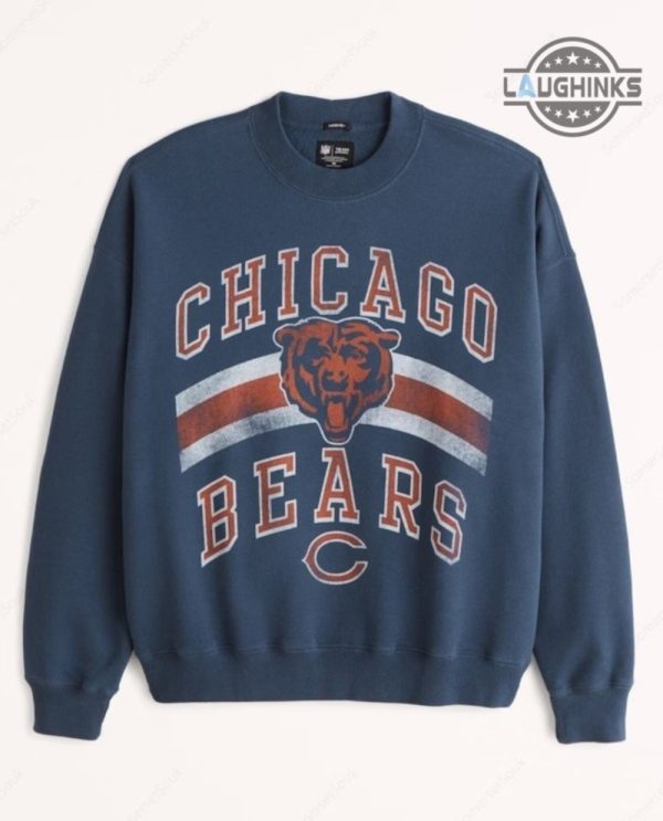 chicago bears vintage sweatshirt t shirt hoodie for mens womens kids toddler chicago bears shirt chicago bears schedule football shirts chicago bears long sleeve shirt laughinks.com 1