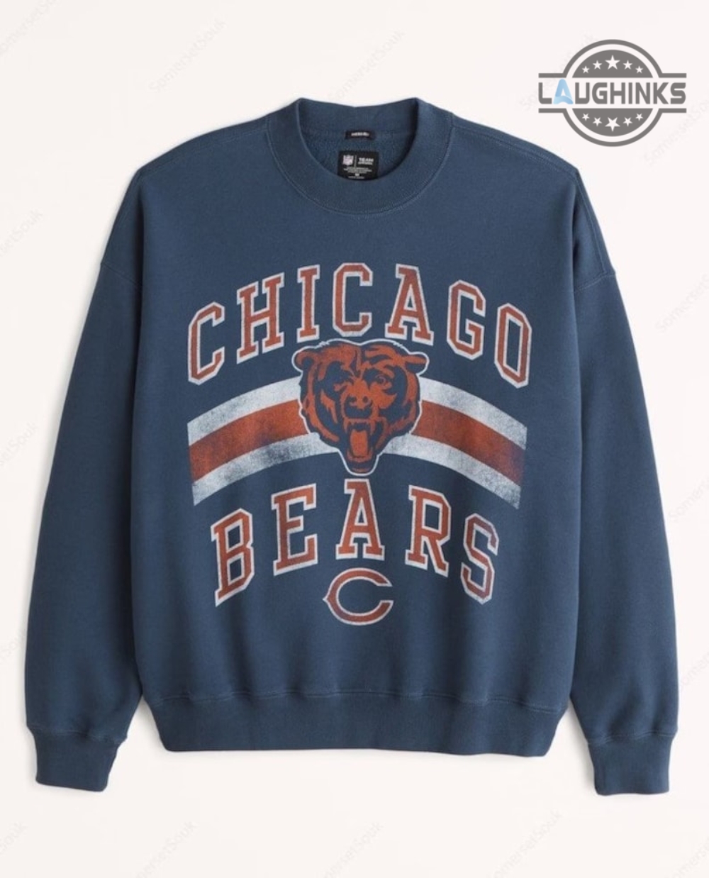 Chicago Bears Vintage Sweatshirt Nfl Football Shirt Soldier Field Hoodie  Unisex - TeebyHumans