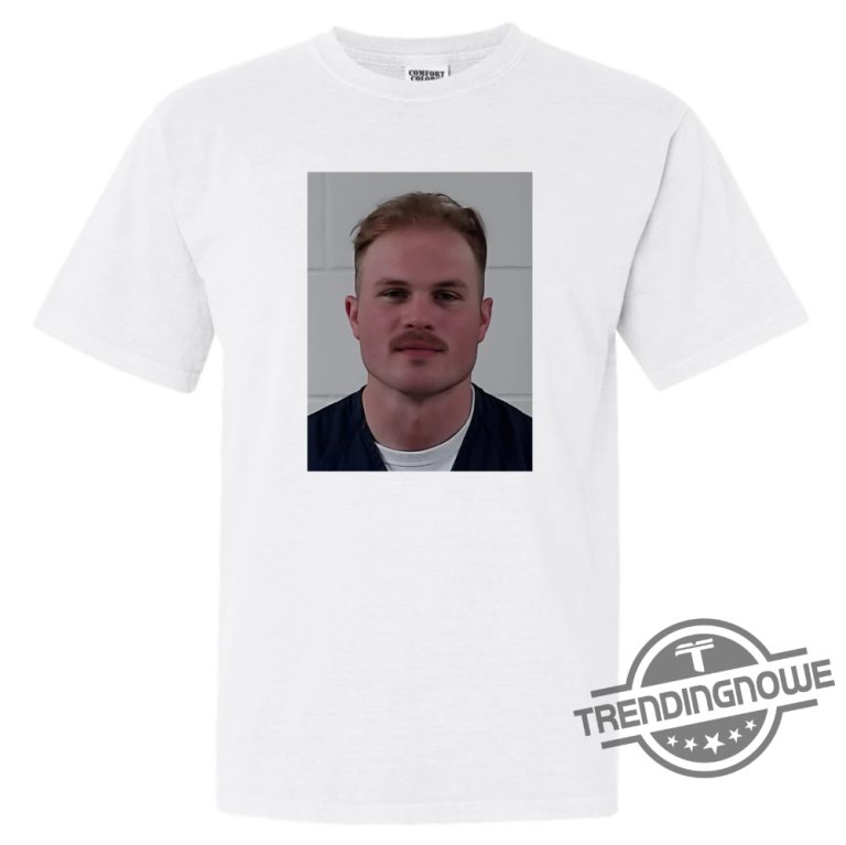 Zach Bryan Mugshot Shirt Funny Mugshot T Shirt Burn Burn Burn Highway ...