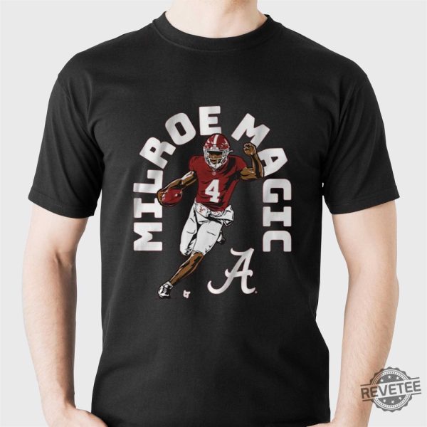 Alabama Football Jalen Milroe Magic Shirt Alabama Football Jalen Milroe Magic Hoodie Alabama Football Jalen Milroe Magic Sweatshirt New revetee.com 1