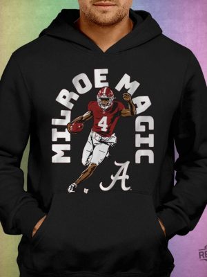 Alabama Football Jalen Milroe Magic Shirt Alabama Football Jalen Milroe Magic Hoodie Alabama Football Jalen Milroe Magic Sweatshirt New revetee.com 3