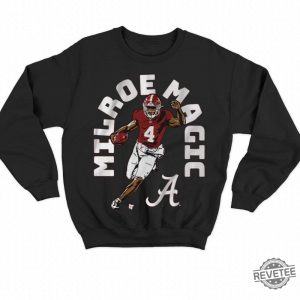 Alabama Football Jalen Milroe Magic Shirt Alabama Football Jalen Milroe Magic Hoodie Alabama Football Jalen Milroe Magic Sweatshirt New revetee.com 4