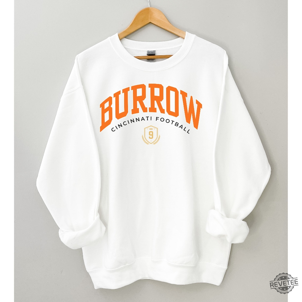 Joe Burrow Number 9 - Joe Burrow - Crewneck Sweatshirt