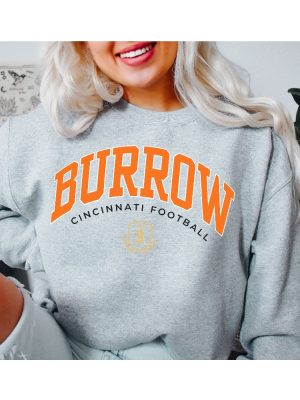 Joe Burrow Unisex Football Crewneck Joe Burrow Sweatshirt Cincinnati Bengals Joe Burrow Shirt Joe Burrow Contract 2023 Joe Burrow Eras Tour Shirt Joe Burrow Fashion Images revetee.com 4