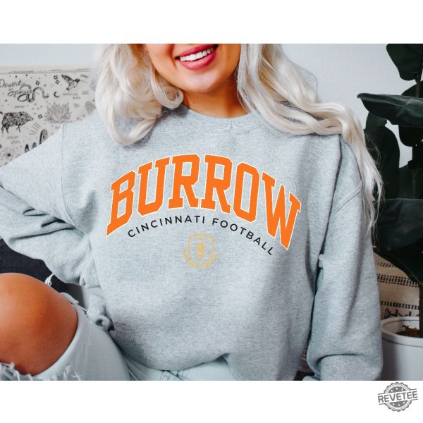 Joe Burrow Unisex Football Crewneck Joe Burrow Sweatshirt Cincinnati Bengals Joe Burrow Shirt Joe Burrow Contract 2023 Joe Burrow Eras Tour Shirt Joe Burrow Fashion Images revetee.com 4