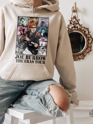 Joe Burrow The Eras Tour Shirt Joe Burrow Sweatshirt Cincinnati Bengals Joe Burrow Shirt Joe Burrow Contract 2023 Joe Burrow Eras Tour Shirt Joe Burrow Fashion Images revetee.com 3