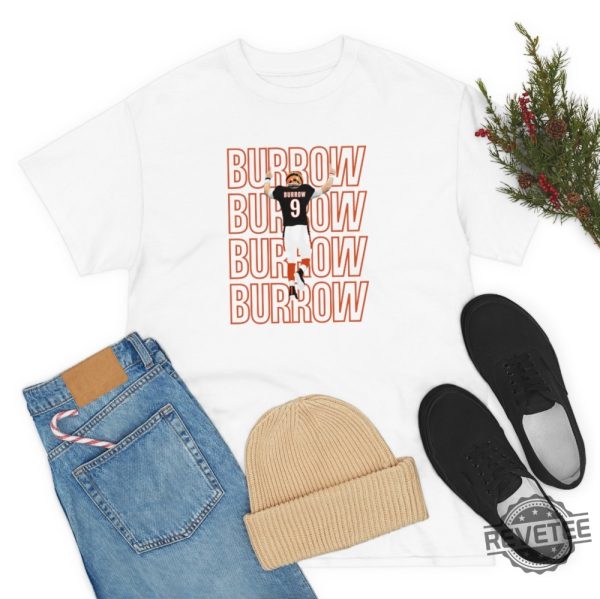 Joe Burrow Unisex Tshirt Cincinnati Bengals Joe Burrow Shirt Joe Burrow Contract 2023 Joe Burrow Eras Tour Shirt Joe Burrow Fashion Images New revetee.com 4