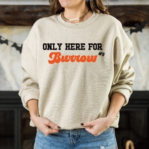 Joe Burrow Sweatshirt Retro Cincinnati Football Sweatshirt