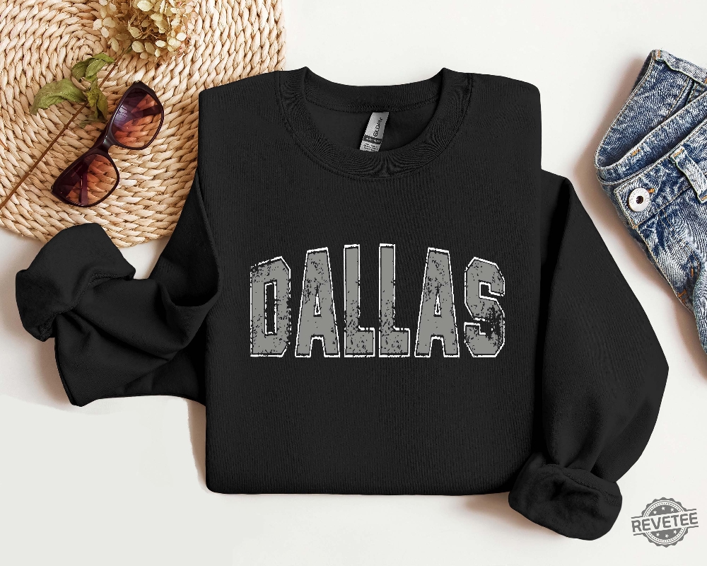 Vintage Dallas Football Shirt Dallas Football Crewneck Dallas Sweatshirt  Sunday Football Dallas Cowboys Merch Dallas Cowboys Gift Cowboys Hoodie  Unique - Revetee