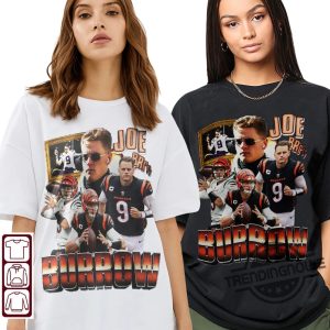 Retro Joe Burrow Shirt Joe Burrow Vintage Shirt Burrow Smoking Cigar Black Shirt I Love Football Joe Burrow Shirt trendingnowe.com 2