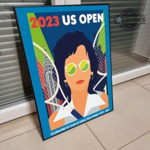 us open tennis poster with frame 2023 us tennis open framing canvas printed poster ready to hang espn tennis wall art home decoration laughinks.com 3