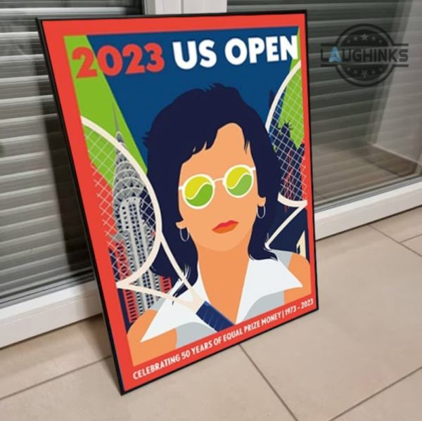 us open tennis poster with frame 2023 us tennis open framing canvas printed poster ready to hang espn tennis wall art home decoration laughinks.com 5