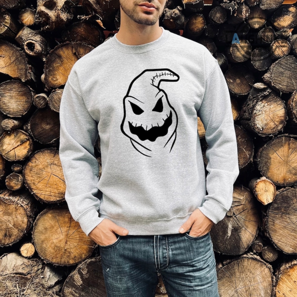 Nightmare Before Christmas Hoodie Sweatshirt T Shirt The Nightmare Before Christmas Oogie Boogie Hoodie Tshirt Sweater Long Sleeve Short Sleeve Shirts For Adults Kids