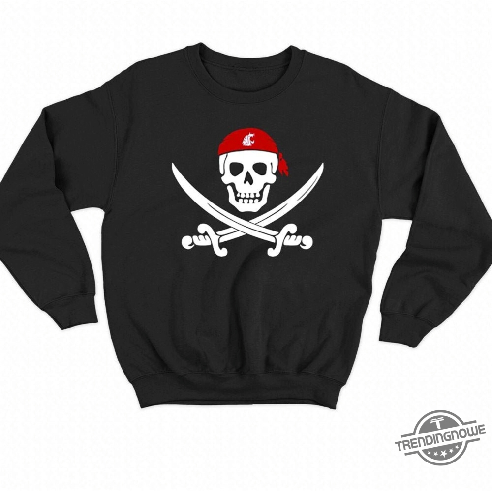 Washington state pirate T-shirt - Yeswefollow