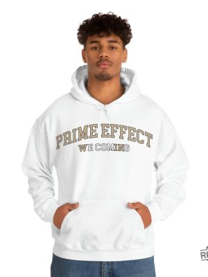 Prime Effect Unisex Heavy Blend Hooded Sweatshirt Coach Prime Game Today Shirt Coach Prime Bodyguard Coach Prime Today Shirt Colorado Buffaloes Football Shirt revetee.com 2