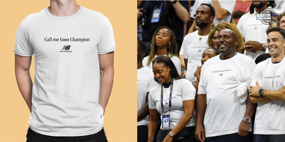 Call Me Coco Champion Shirt Hoodie Sweatshirt Coco Gauff Coach Shirt Call Me Coco T Shirt New Balance New Balance Coco Gauff Sabalenka Shirts Tennis Coco Gauff Us Open Shirt