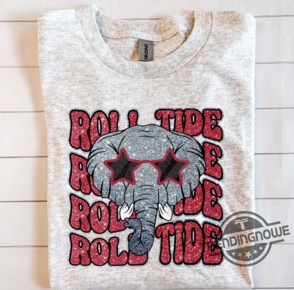 Alabama Football Shirt Game Day Shirt Alabama Glitter Shirt Roll Tide Game Day Shirt trendingnowe.com 1