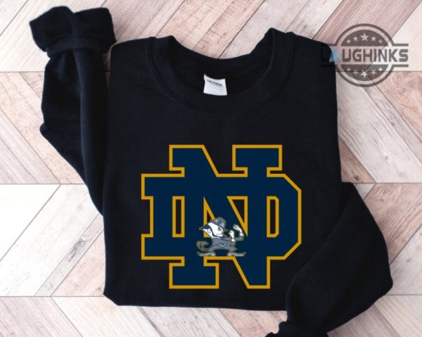 notre dame football shirt sweatshirt hoodie notre dame football schedule game day t shirts notre dame the shirt 2023 notre dame long sleeve shirt laughinks.com 3