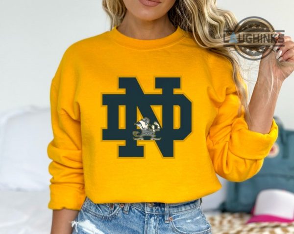 notre dame football shirt sweatshirt hoodie notre dame football schedule game day t shirts notre dame the shirt 2023 notre dame long sleeve shirt laughinks.com 5