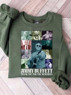 Jimmy Buffett Memorial Sweatshirt Jimmy Buffett Memorial Shirt Parrot Head Club Shirt Jimmy Buffett Merchandise Jimmy Buffett Grief Quote Jimmy Buffett Quotes On Life Unique revetee.com 4