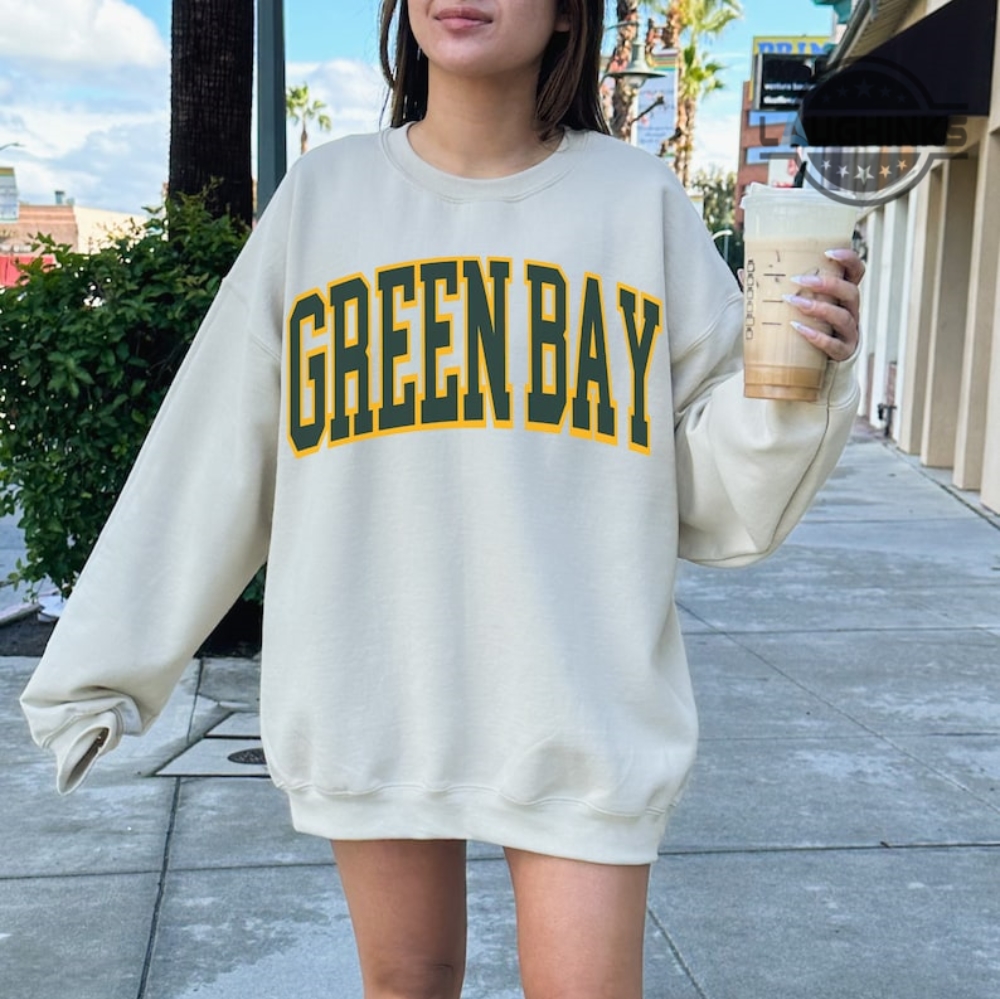 Green Bay Packers Women's Casual Outfit Summer Long Sleeve