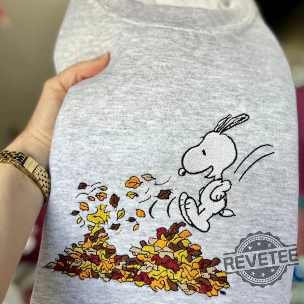 snoopy fall pictures